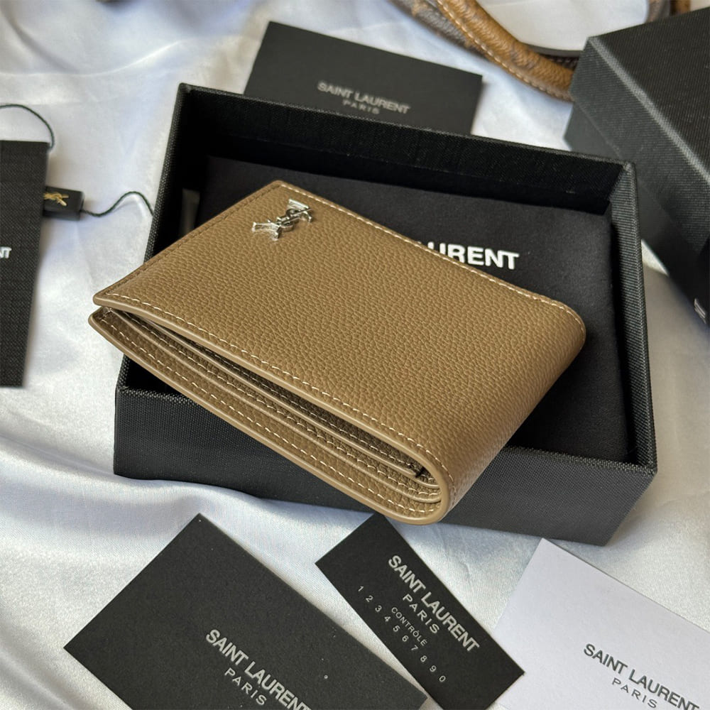 TINY CASSANDRE EAST/WEST WALLET IN GRAINED LEATHER(HIGH-END GRADE)