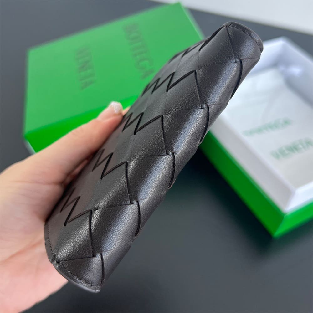 Intrecciato Small Bi-Fold Wallet(HIGH-END GRADE)