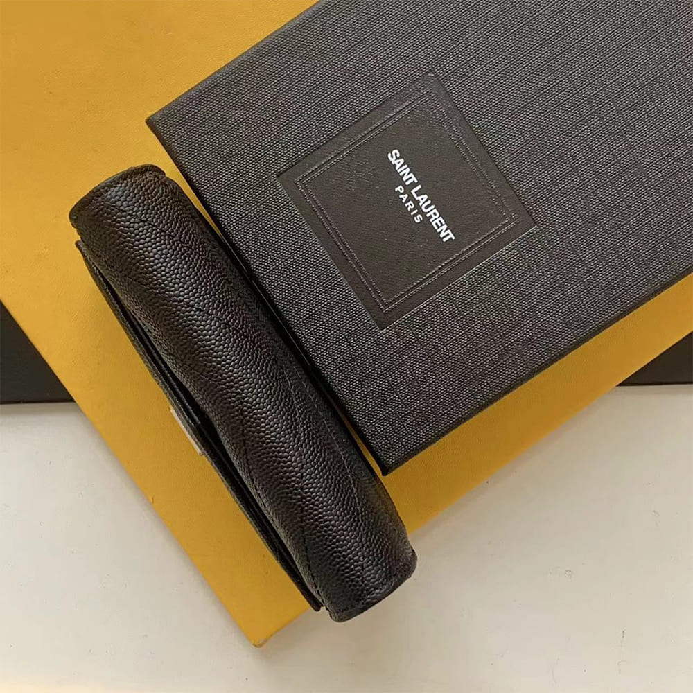 CASSANDRE MATELASS?? SMALL ENVELOPE WALLET IN GRAIN DE POUDRE LEATHER(HIGH-END GRADE)