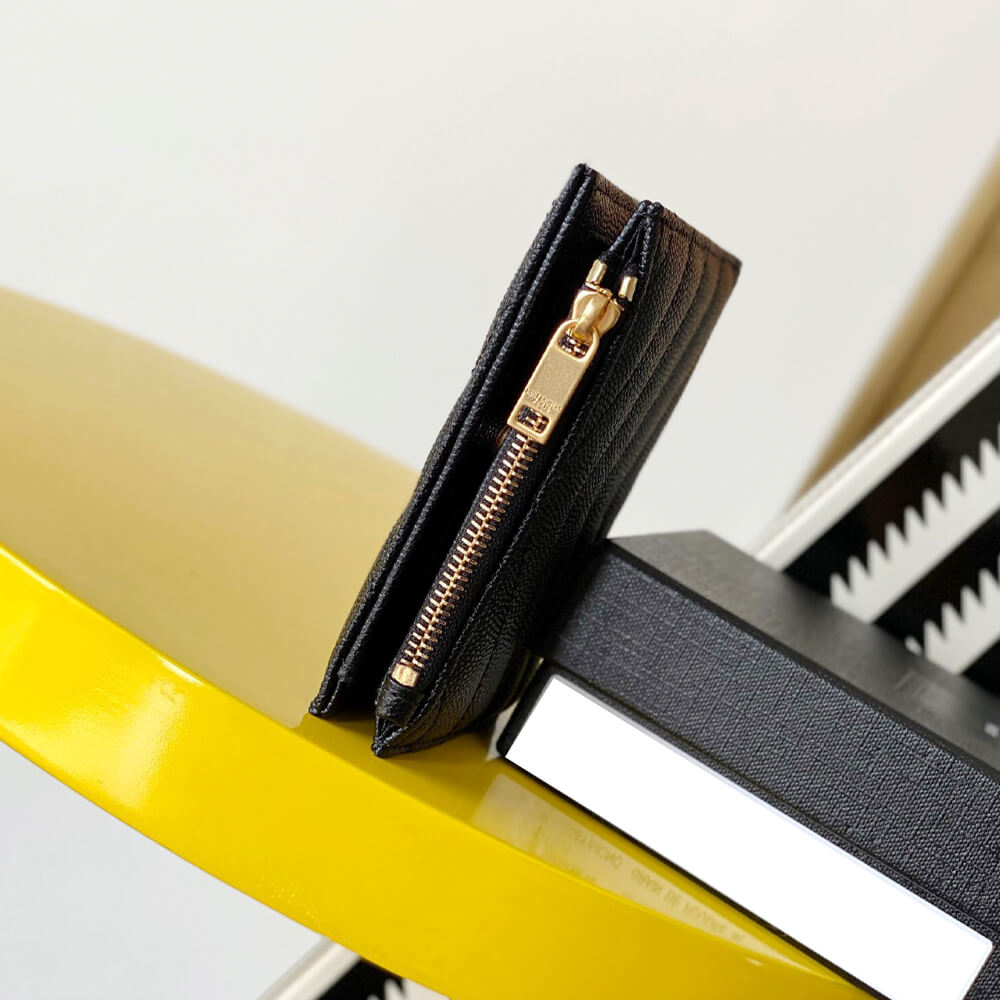 CASSANDRE MATELASS?? bi-fold wallet in grain de poudre leather(HIGH-END GRADE)