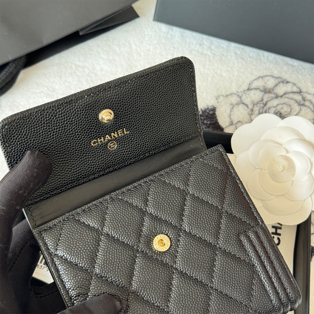 BOY Ch**el Small Flap Wallet(HIGH-END GRADE)