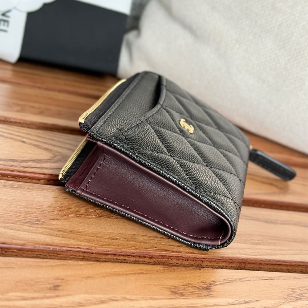 Classic Zipped Card Holder(HIGH-END GRADE)