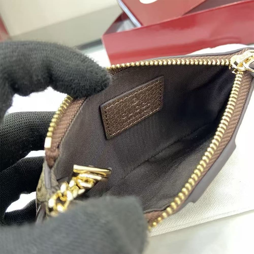 Ophidia zip key pouch(HIGH-END GRADE)