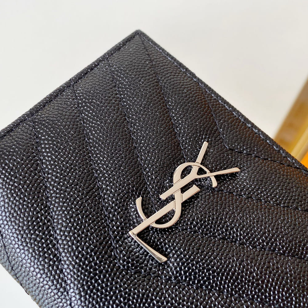 CASSANDRE MATELASS?? bi-fold wallet in grain de poudre leather(HIGH-END GRADE)