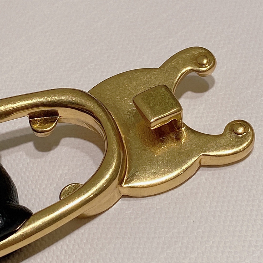 Ce1i*e Triomphe belt camel leather