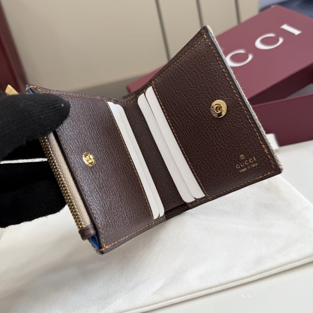 Gvc*1 Small wallet with Gvc*1 plaque(HIGH-END GRADE)