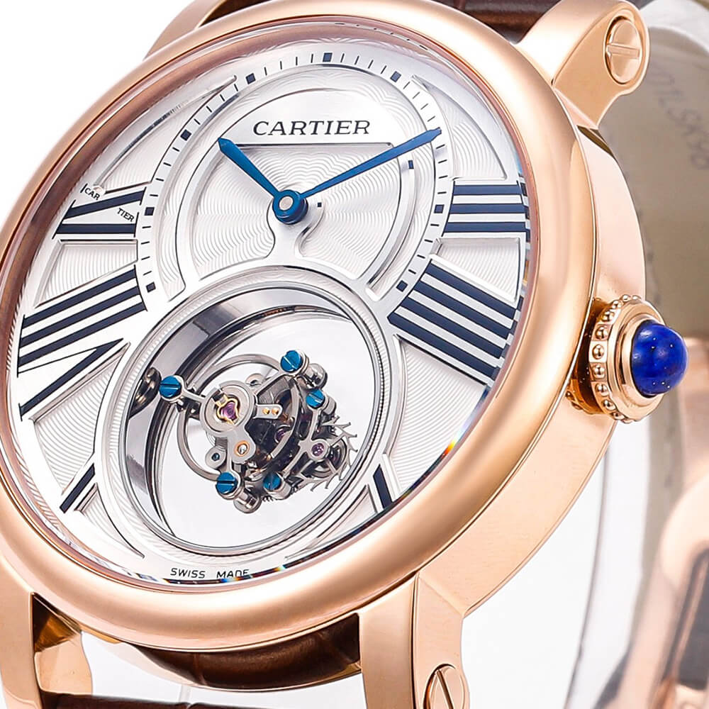 Rotonde de Ca*t1er Double Tourbillon watch