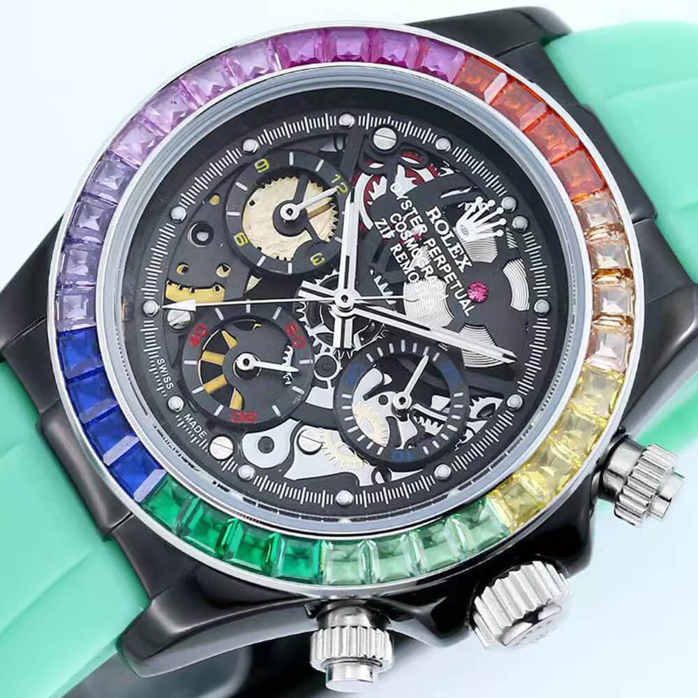 R01ex Daytona 43mm skeleton dial