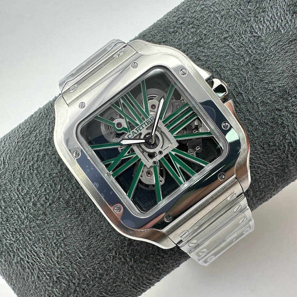 Ca*t1er Santos Skeleton Watch