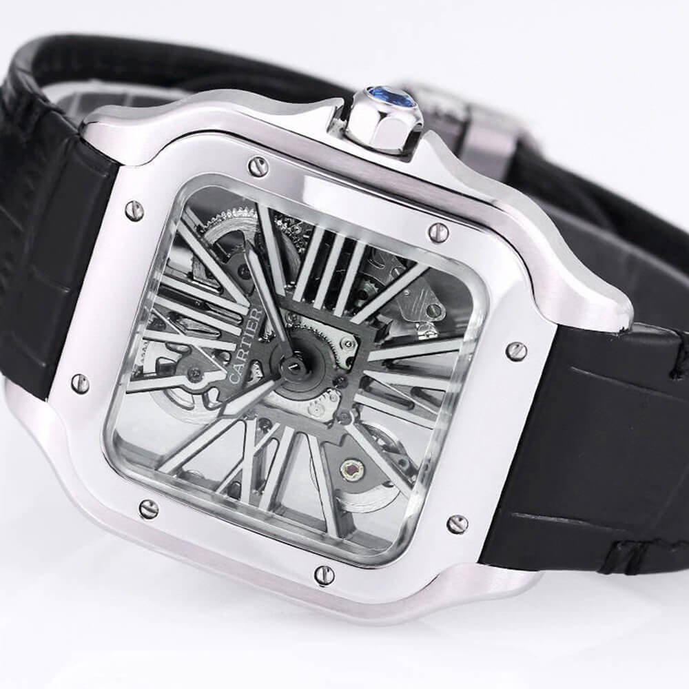 Ca*t1er Santos Skeleton Watch