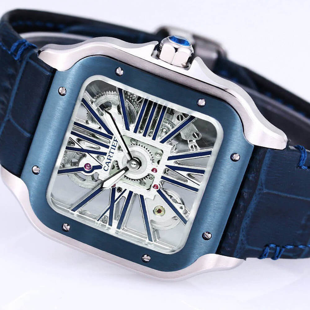 Ca*t1er Santos Skeleton Watch