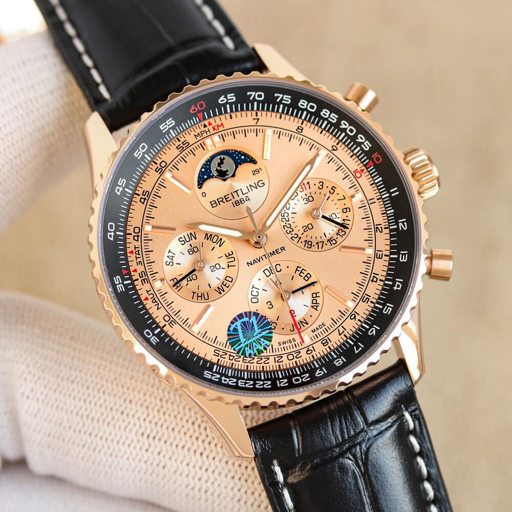 Breitling Navitimer B19 Chronograph 43 Perpetual Calendar 140th Anniversary