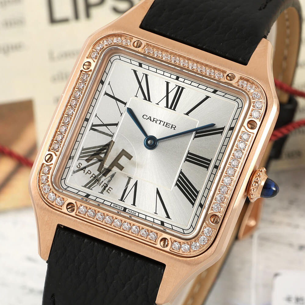 Ca*t1er Small Santos-Dumont watch