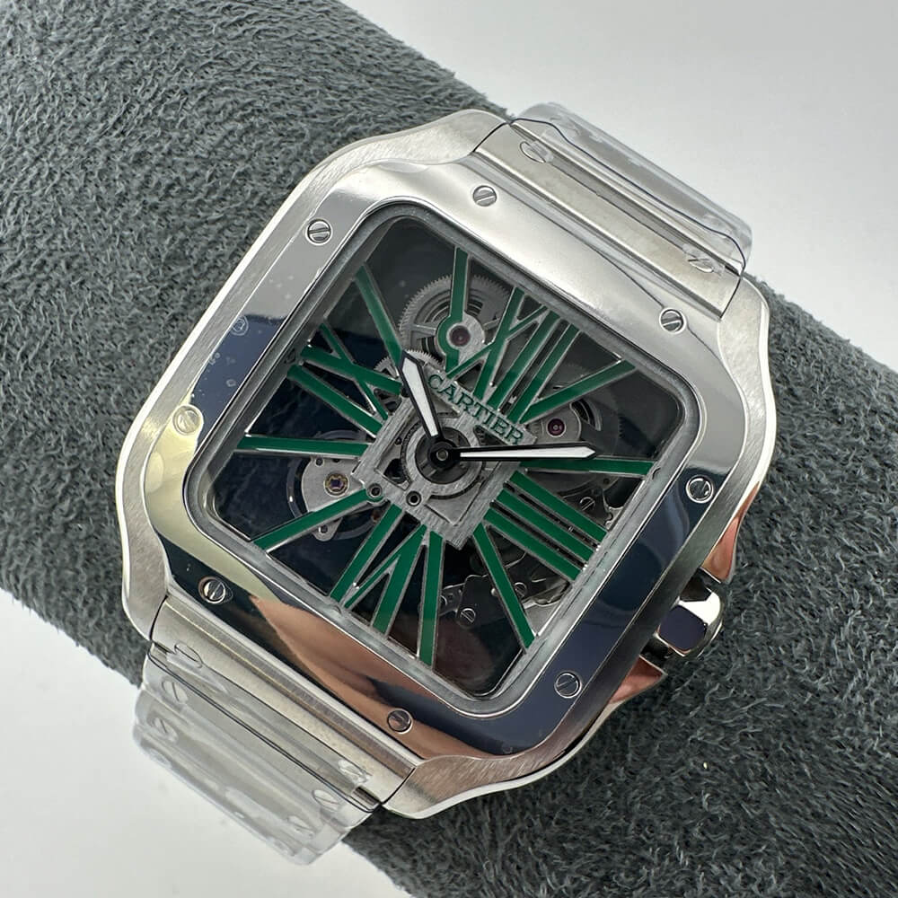 Ca*t1er Santos Skeleton Watch