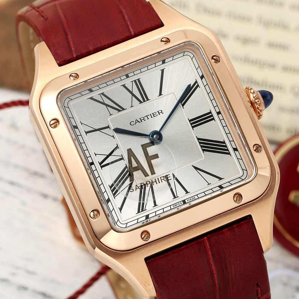 Ca*t1er Small Santos-Dumont watch