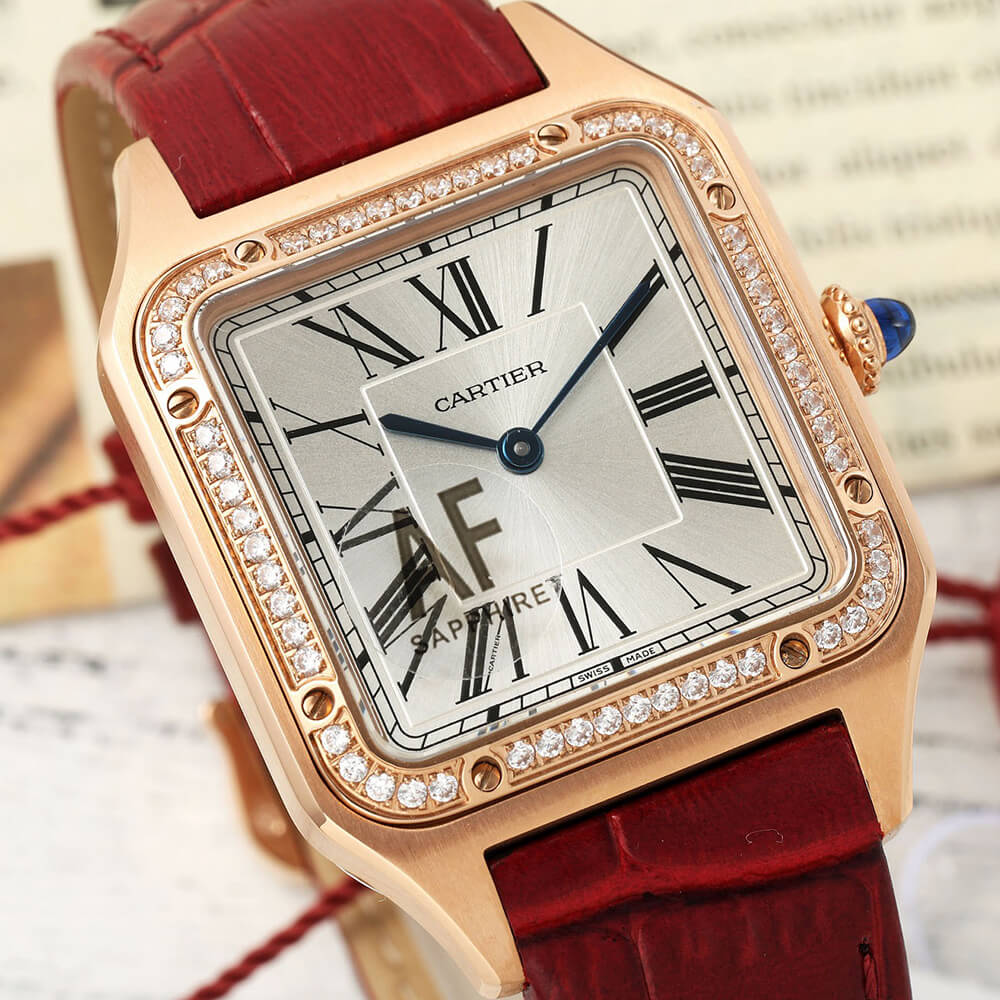 Ca*t1er Small Santos-Dumont watch