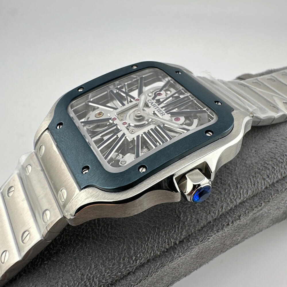 Ca*t1er Santos Skeleton Watch
