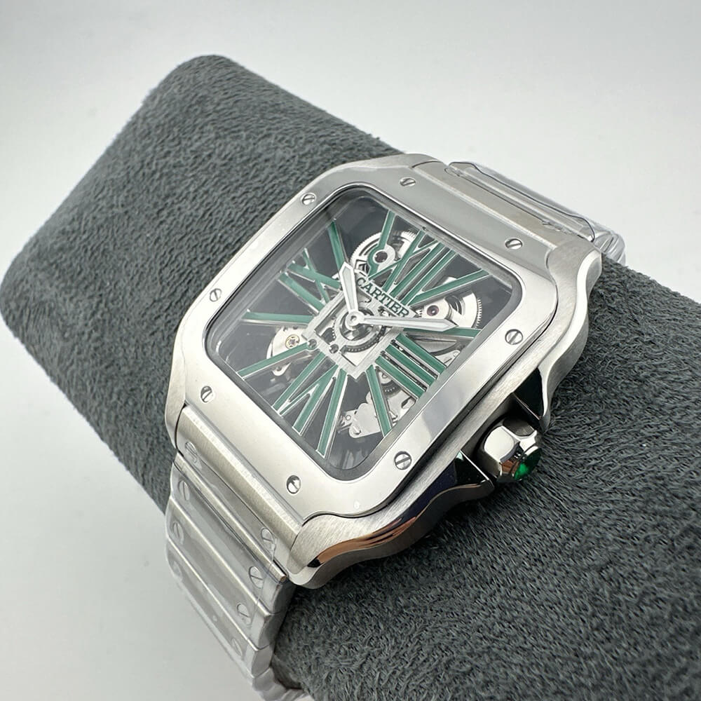 Ca*t1er Santos Skeleton Watch