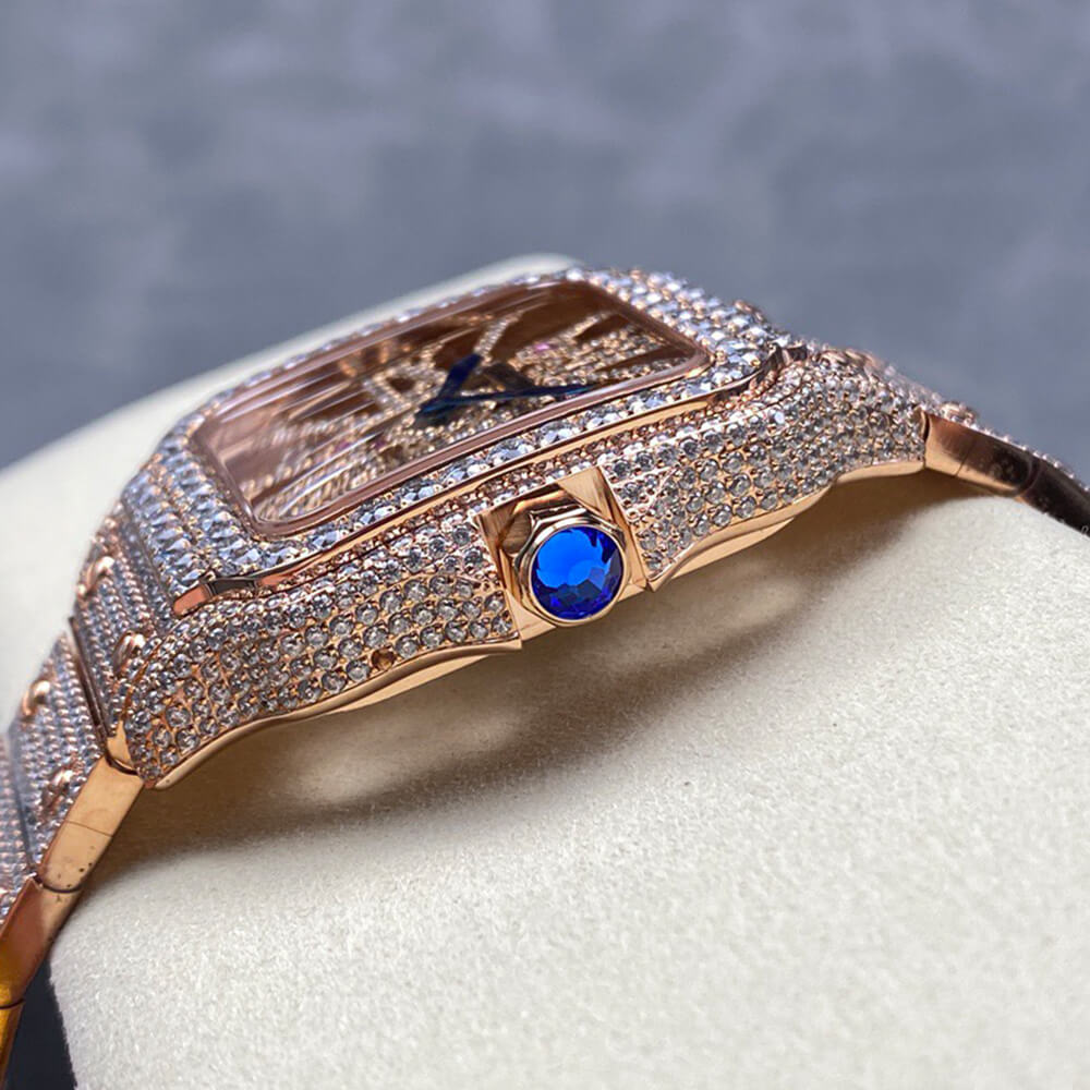 Ca*t1er Santos Skeleton Watch