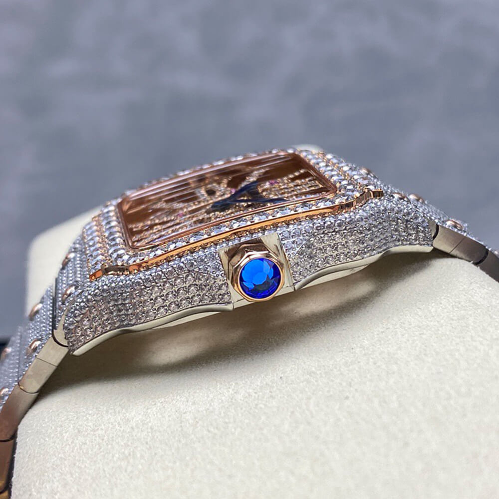 Ca*t1er Santos Skeleton Watch