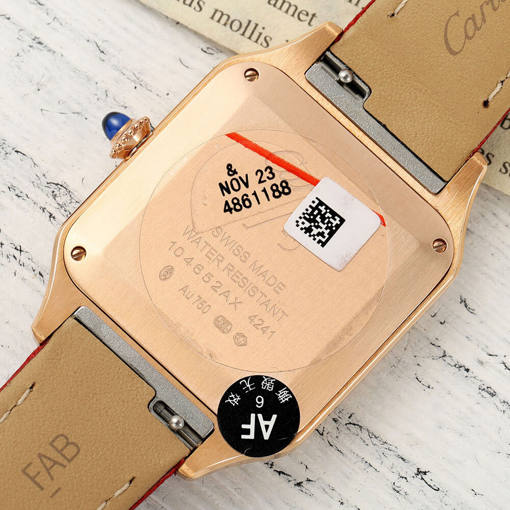 Ca*t1er Small Santos-Dumont watch