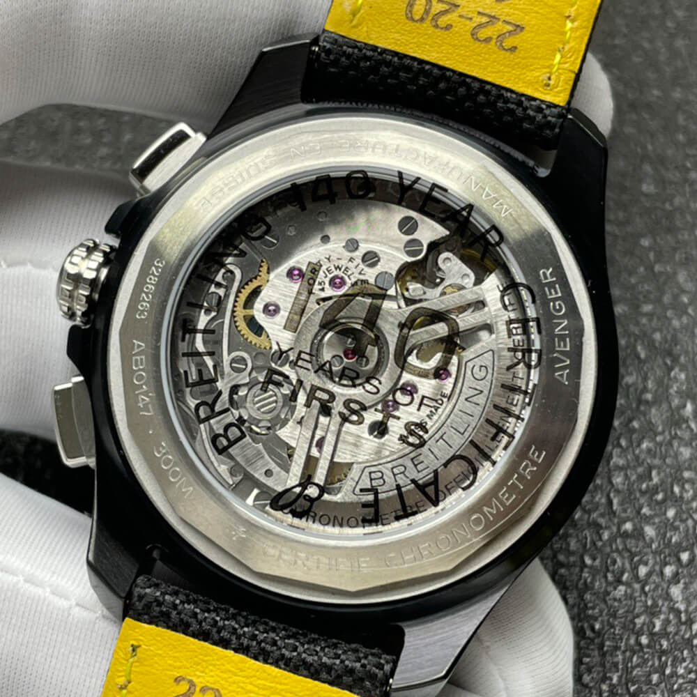 Breitling Bulgari Avenger B01 Chronograph 44 Night Mission Dust Devils