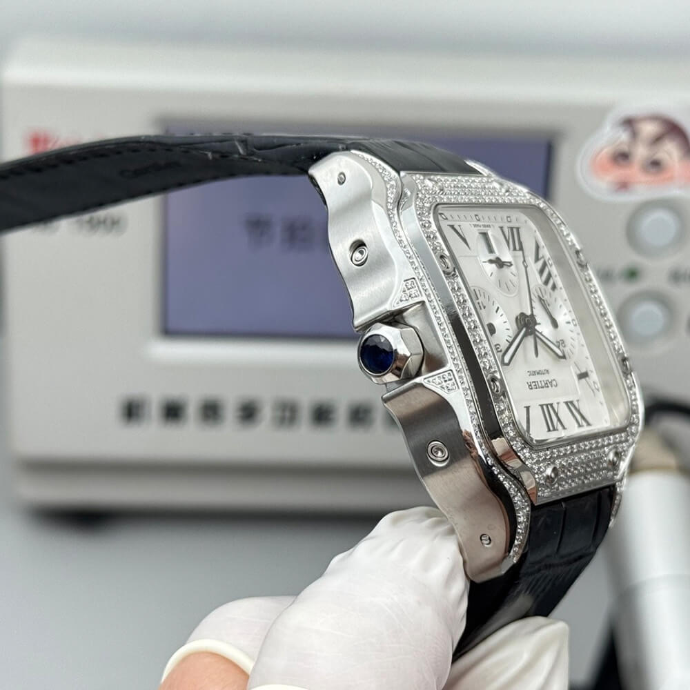 Santos de Ca*t1er Chronograph watch