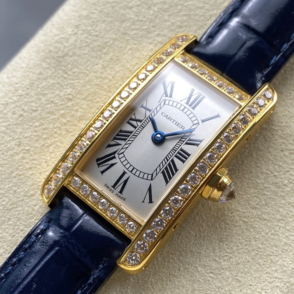 Ca*t1er Tank Americaine watch