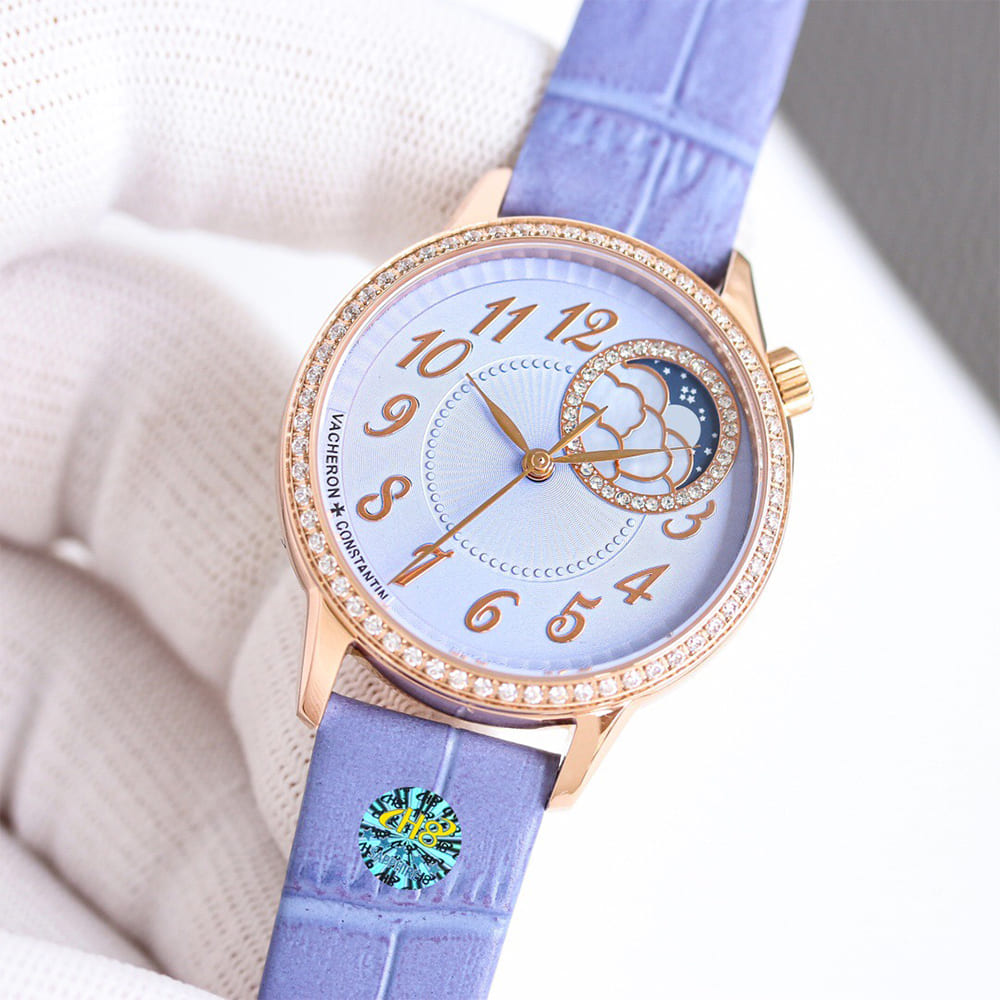 Vacheron C0nstan1n Egerie Moon phase
