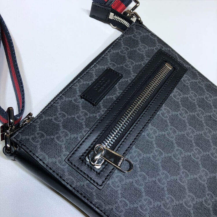 Gvc*1 GG Black Small Messenger Bag