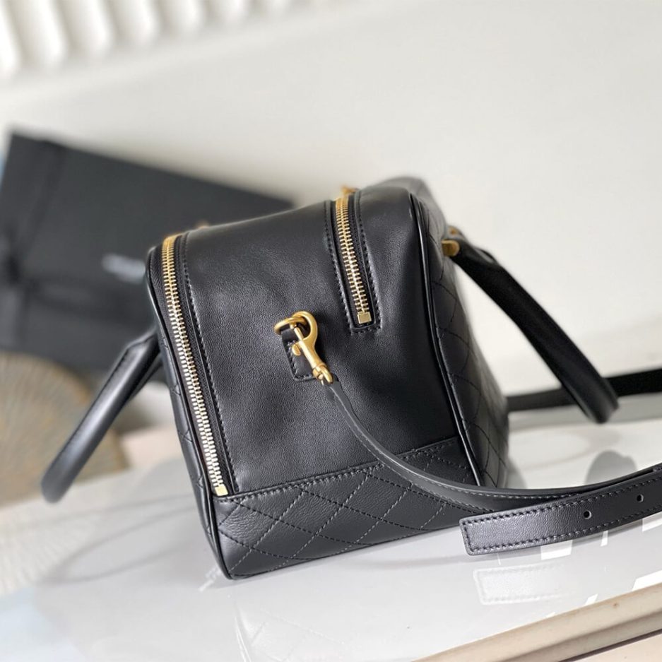Y51 LYIA DUFFLE IN QUILTED LAMBSKIN