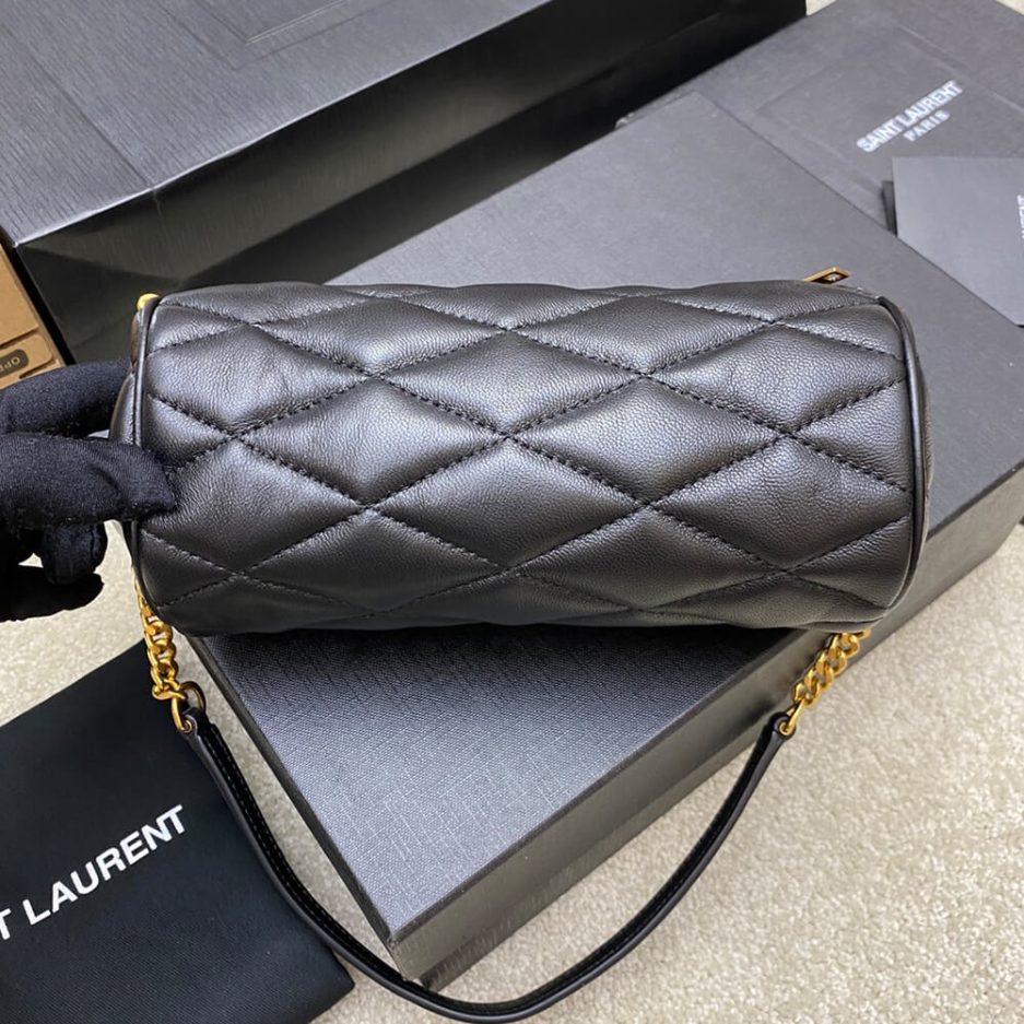 Y51 SADE MINI TUBE BAG IN QUILTED LAMBSKIN