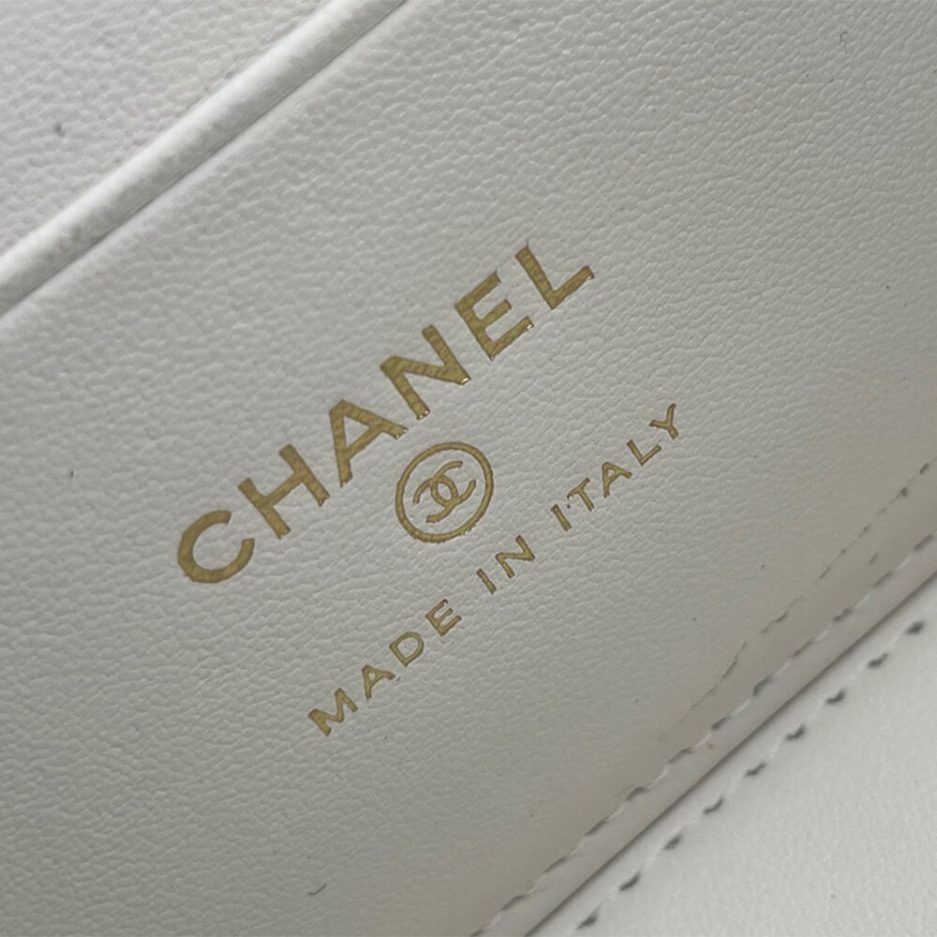 Ch**el long box cosmetic bag