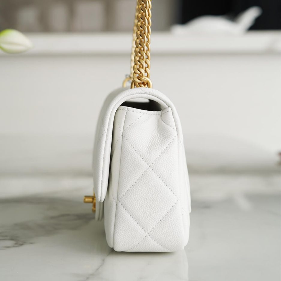 Ch**el Love Gold Ball Chain Shoulder Bag
