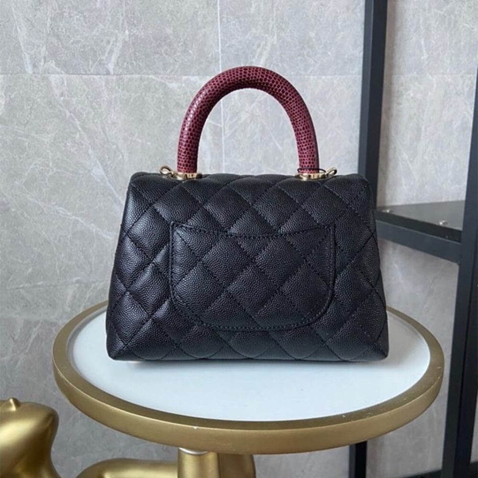 Ch**el Coco handle flap shoulder bag Mini