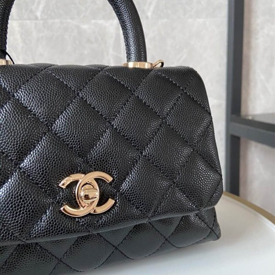 Ch**el Coco handle flap shoulder bag Mini