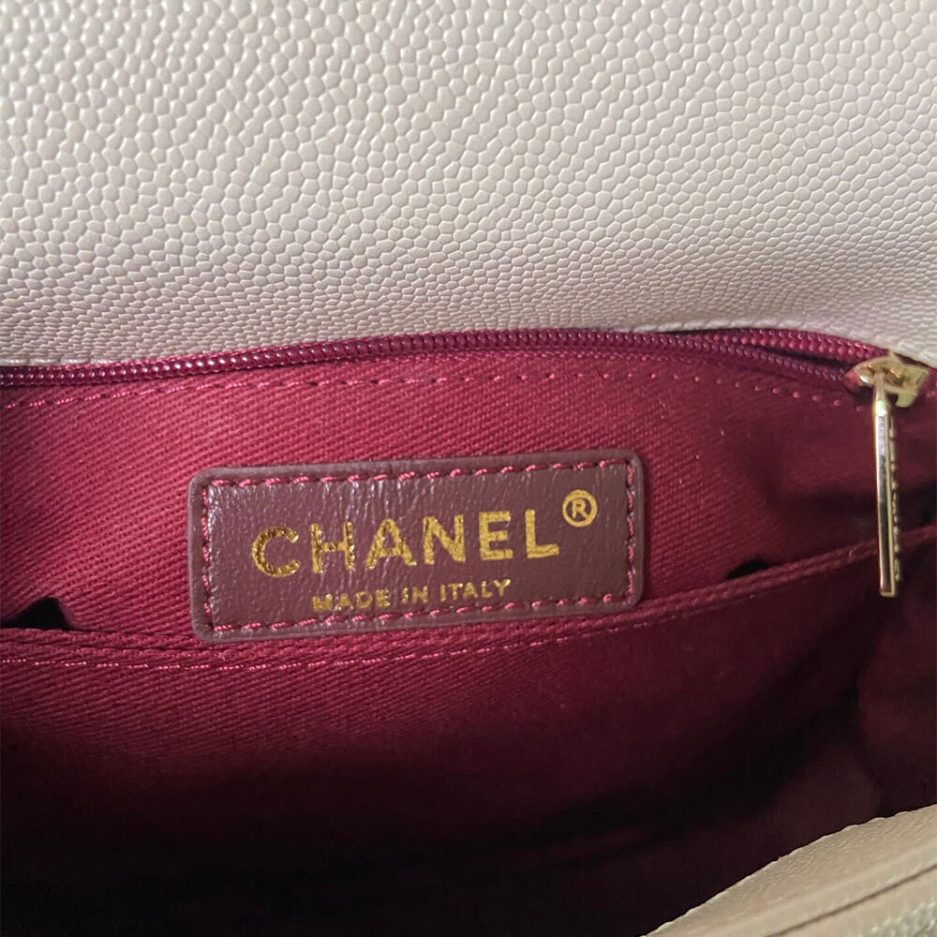 Ch**el Coco handle flap shoulder bag PM