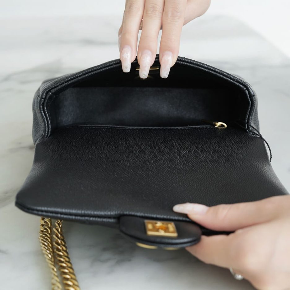 Ch**el Love Gold Ball Chain Shoulder Bag