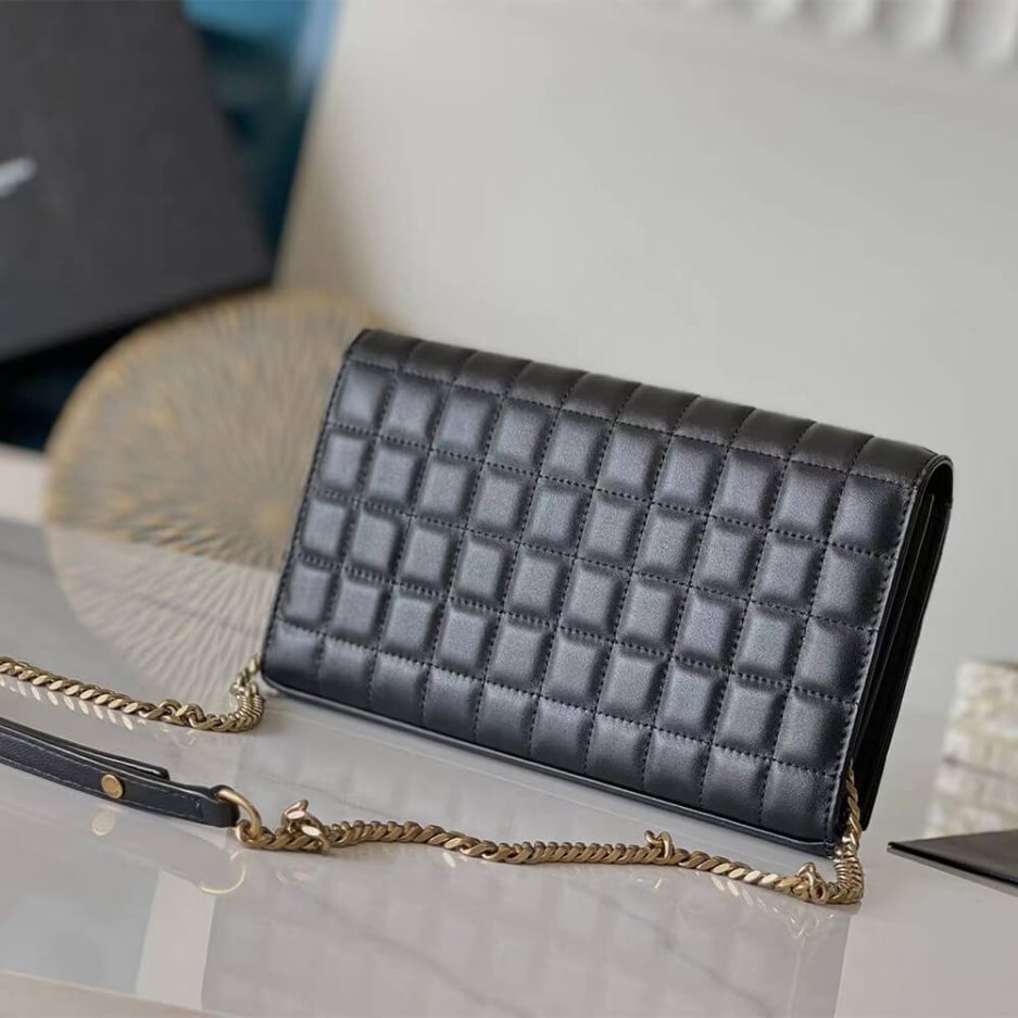Y51 LAMBSKIN CASSANDRE CHAIN WALLET