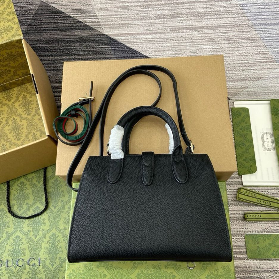 Gvc*1 SMALL TOTE BAG WITH HOOK CLOSURE