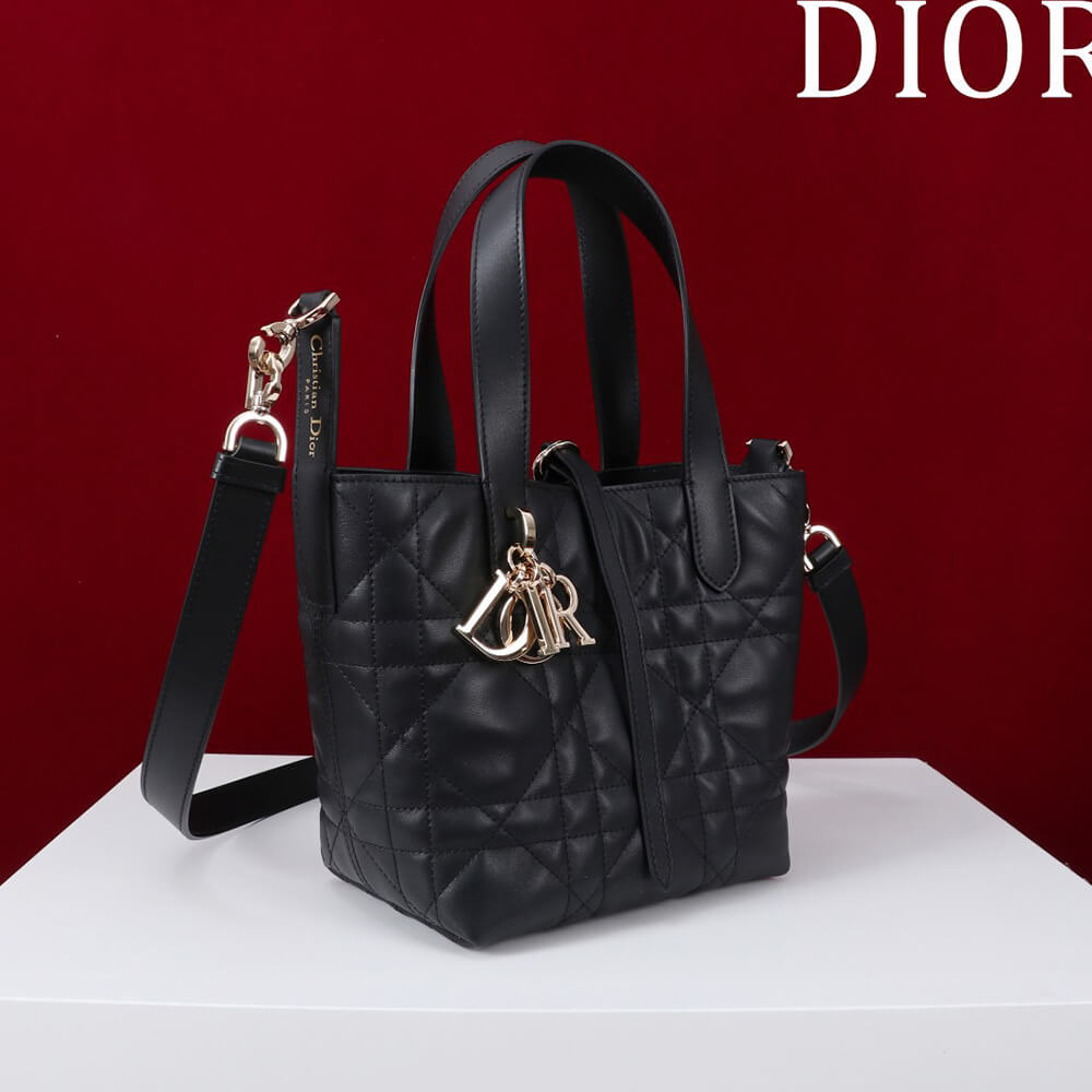 Small D10r Toujours Vertical Tote Bag(high-end grade)