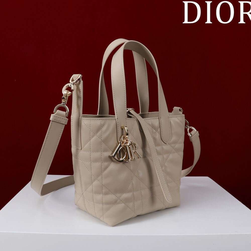 Small D10r Toujours Vertical Tote Bag(high-end grade)