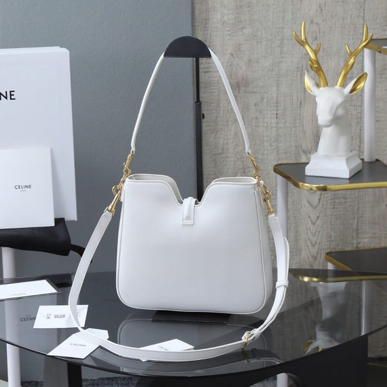 Ce1i*e SMALL CAMILLE 16 SOFT BAG IN SMOOTH CALFSKIN(HIGH-END GRADE)