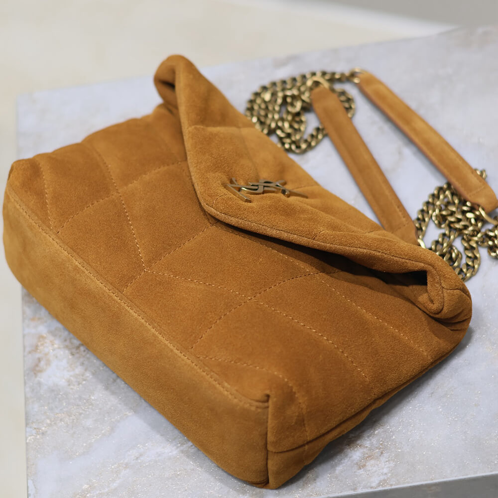 Y51 Toy Puffer in suede