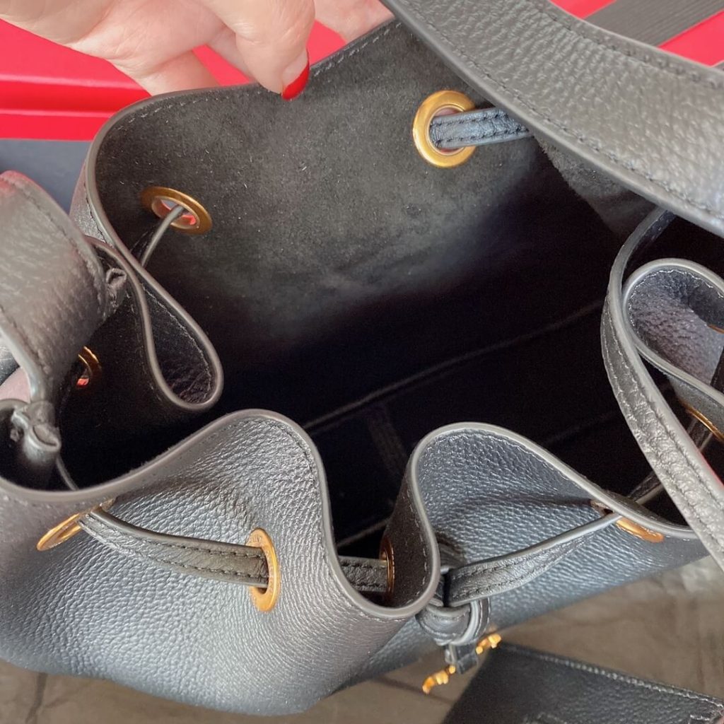 Y51 PARIS VII small hobo in grained leather