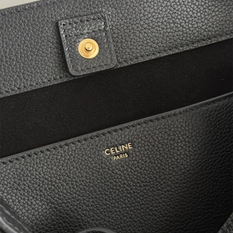 Ce1i*e SMALL CABAS ANAÏS CUIR TRIOMPHE in Grained calfskin