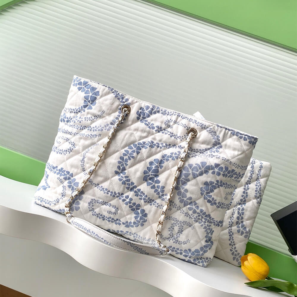Ch**el Coco Beach Shopping Bag(high-end grade)