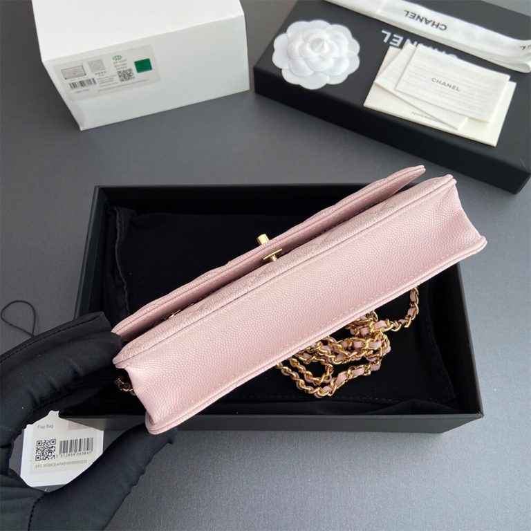 Ch**el Classic Wallet On Chain(high-end grade)
