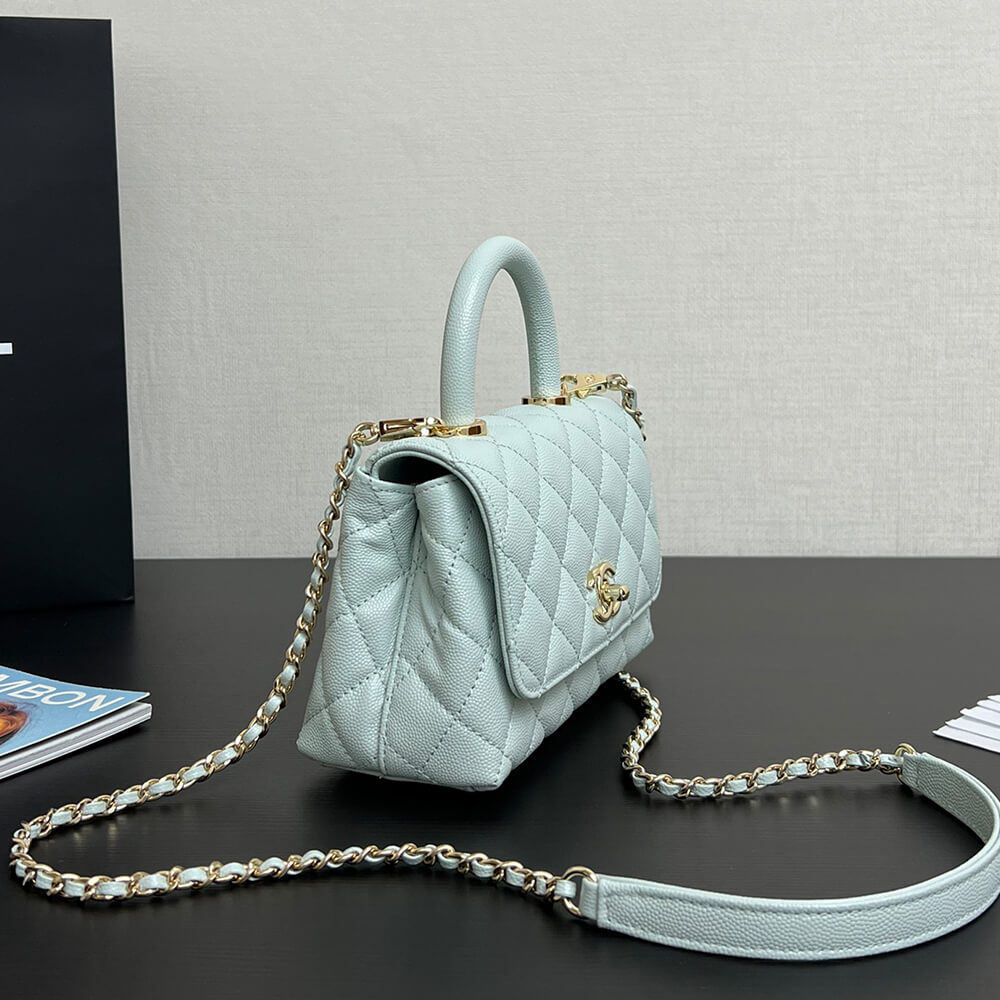 Ch**el MINI COCO Handle Bag(HIGH-END GRADE)