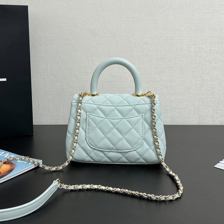 Ch**el MINI COCO Handle Bag(HIGH-END GRADE)